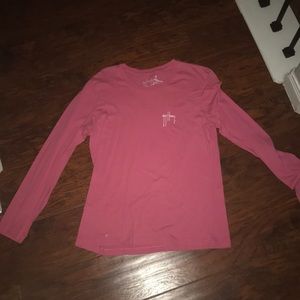 Guy Harvey long sleeve pink t-shirt